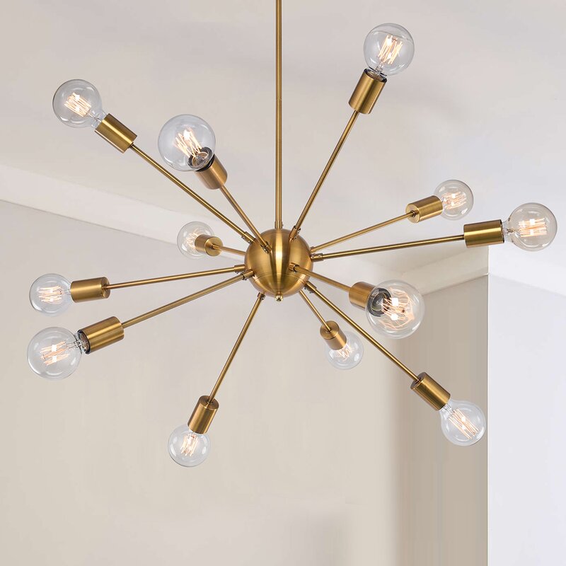 Corrigan Studio 12 Light Sputnik Sphere Chandelier Reviews